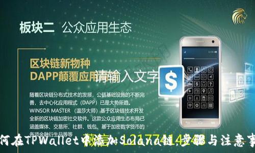  
如何在TPWallet中添加Solana链：步骤与注意事项